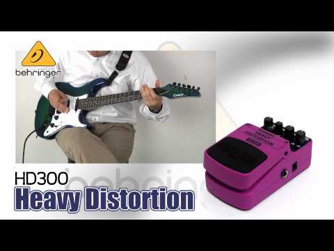 BEHRINGER: ギター用ヘビーディストーション HD300 サウンドバリエーション