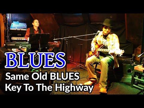 お酒でも呑みながら観てください♪新春BLUESライブ！Key To The Highway /Same Old BLUES/ MITSU a.k.a.Delta Blues Project